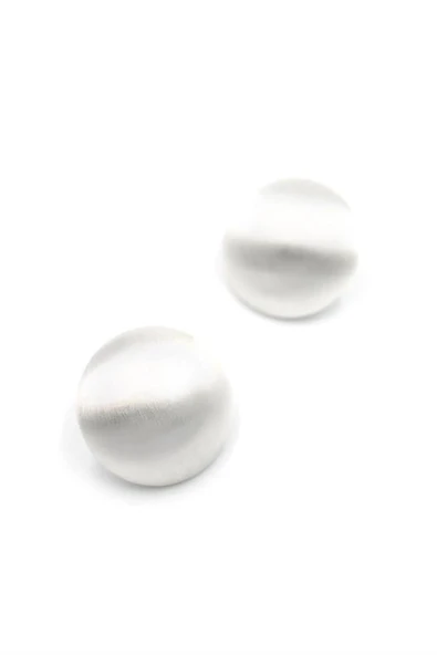 LitaeTrend Metal Plaka Küpe - Gümüş ürün görseli 1