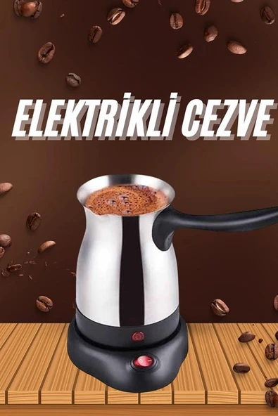Elektrikli Türk Kahvesi Makinesi Elektrikli Cevze Telveli - 2