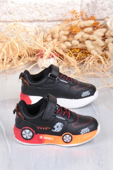 Fort Cool Racing Rahat Hafif Araba Figürlü Erkek Çocuk Ayakkabı - Resim 2