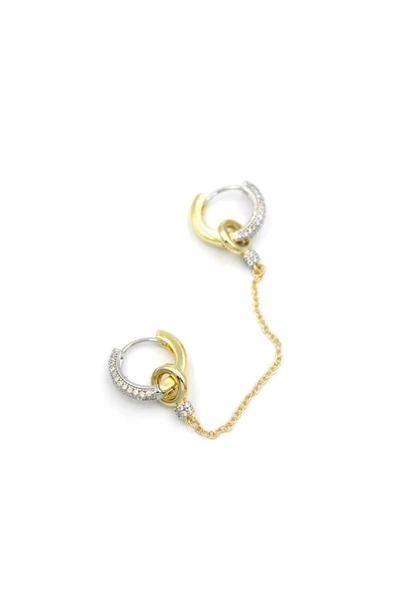 LitaeTrend 2'li Halka Küpe - Altın ürün görseli 1