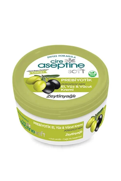 LitaeTrend Cire Aseptine Soft Zeytinyağlı Nemlendirici Pürüzsüzleştirici Prebiyotikli Krem 100 ml - 2