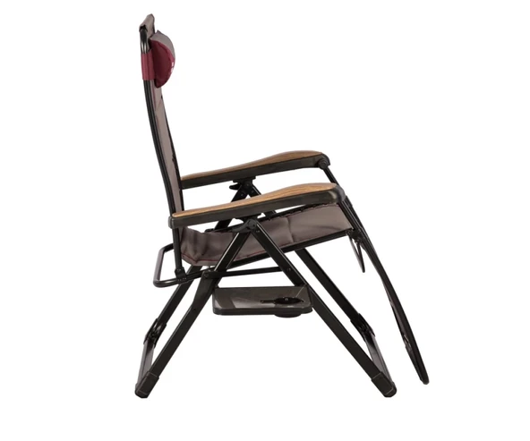 Aygaz Outdoor 120Kg Alüminyum Katlanır Şezlong Sandalyesi - 5