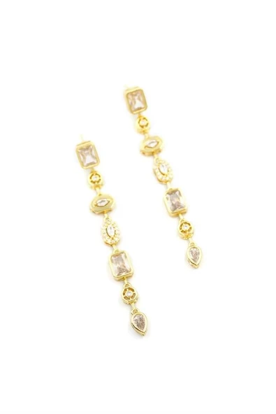 LitaeTrend Element Küpe - Altın - Resim 2