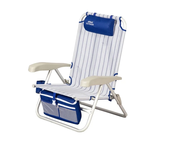 Aygaz Outdoor 100Kg Alüminyum 5 Kademeli Katlanır Plaj Sandalyesi - 2