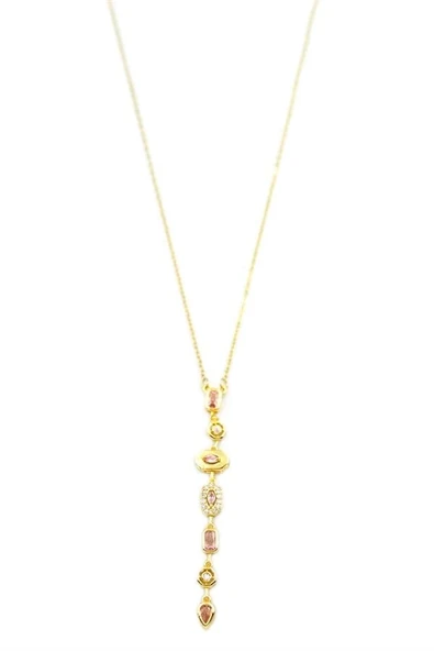 LitaeTrend Element Kolye - Altın - Resim 2