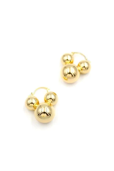 LitaeTrend Mcky Küpe - Altın ürün görseli 1