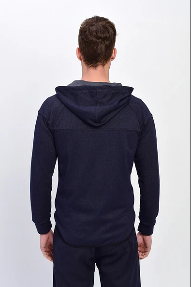 Dynamo Erkek Eşofman Üstü Kapüşonlu Fermuarlı Cepli Lacivert 152 - 10