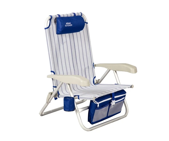 Aygaz Outdoor 100Kg Alüminyum 5 Kademeli Katlanır Plaj Sandalyesi