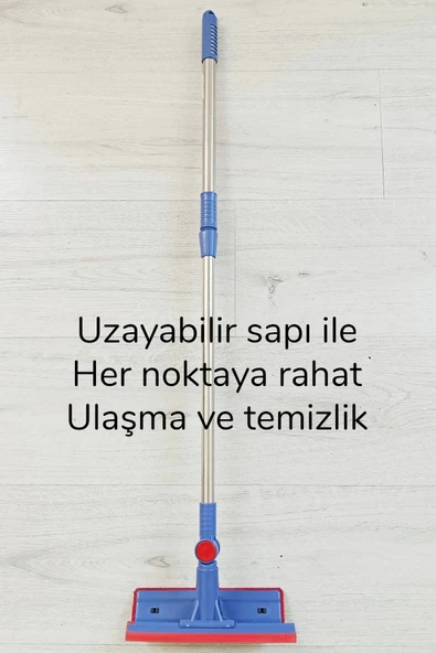 LitaeTrend Çok Amaçlı Cam Silme Fırçası - Silikon Uçlu Çekçek - Tüy Toplayıcı Döner Başlıklı - 1