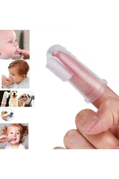 Kız Ahşap Bebek Yüzlü Diş Albümü Saklama Anı Kutusu Ve Parmak Dil Temizleyici Diş Kaşıyıcı Fırça - 4