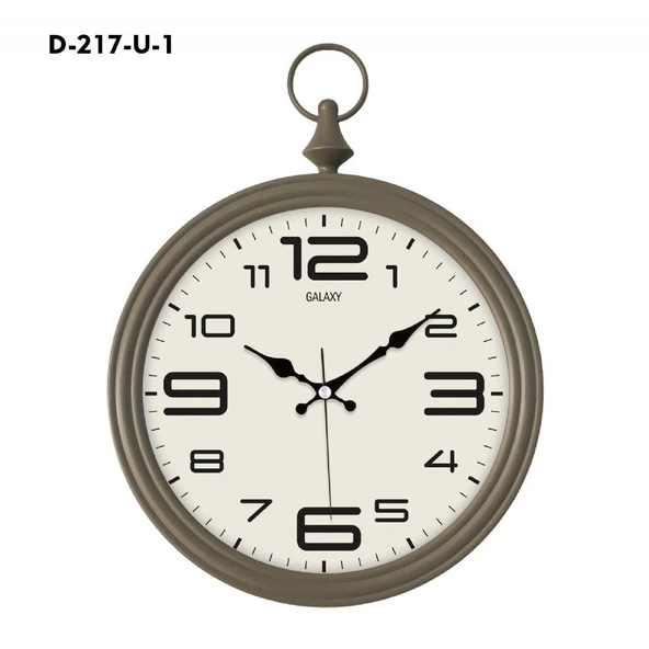 Galaxy Dekoratif Köstekli Duvar Saati D-217-U-1 ürün görseli 1