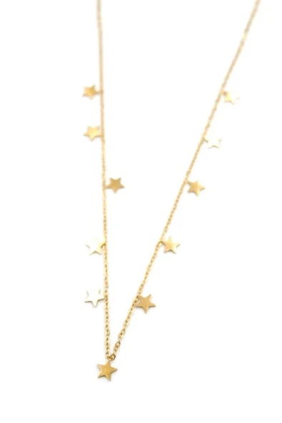 LitaeTrend Yıldız Kolye - Altın - Resim 2