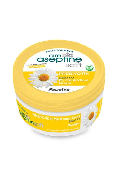 LitaeTrend Cire Aseptine Soft Papatya Özlü Besleyici Prebiyotikli Krem 200 ml - 2