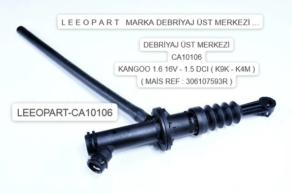 DEBRİYAJ MERKEZİ ÜST KANGO >2008 1.6 16V 1.5DCİ K9K K4M UZUN ŞASE MB CITAN 12-> 306101984R ürün görseli
