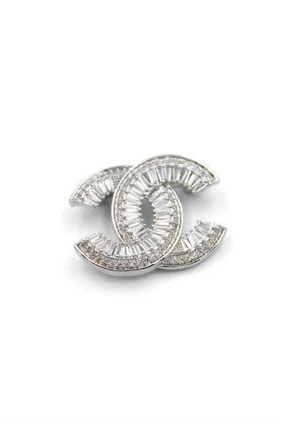 LitaeTrend CC Broş - Gümüş ürün görseli 1