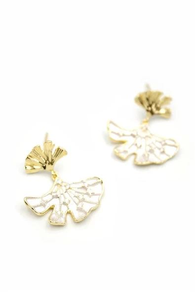 LitaeTrend Mantar Küpe - Altın ürün görseli 1