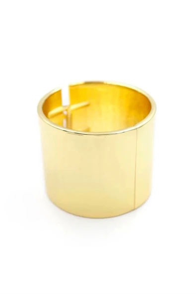 LitaeTrend Kelepçe Bilezik - Altın - Resim 2