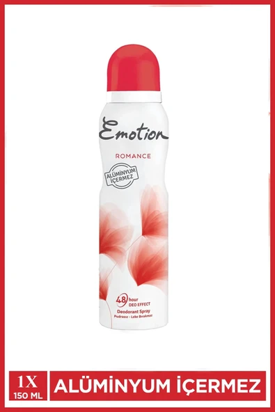LitaeTrend Emotion Romance Kadın Vegan Deodorant 150 Ml Hızlı Kurur, Leke Bırakmaz ürün görseli 1