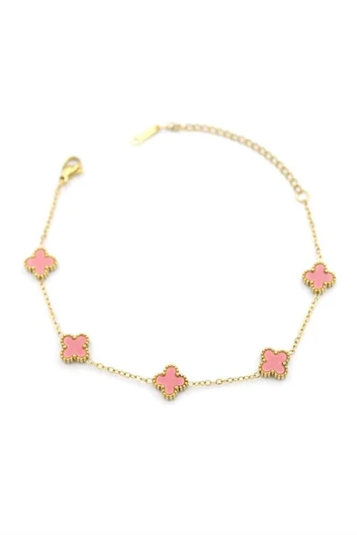 LitaeTrend VC Yonca Bileklik - Pembe ürün görseli 1