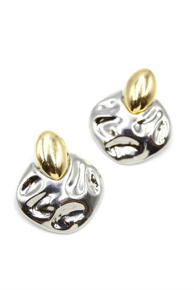 LitaeTrend Metal Küpe - ÇOK RENKLİ - Resim 2