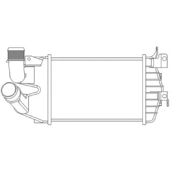 TURBO RADYATÖRÜ 820M59A 810M59A ASTRA-H (6302076) 6302076 13213402 ürün görseli