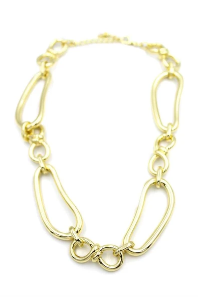 LitaeTrend Zincir Kolye - Altın - Resim 2