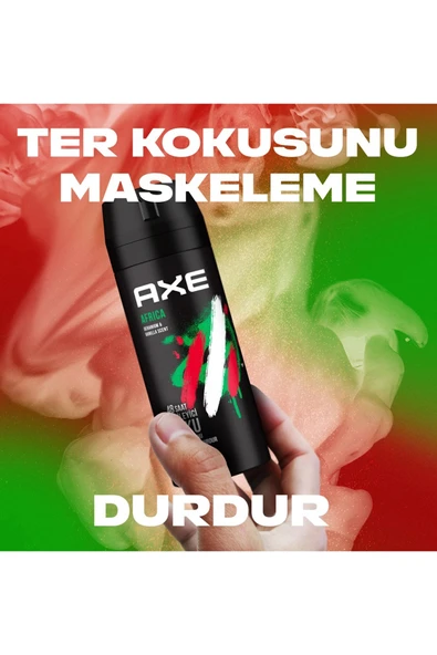LitaeTrend 2 Adet Axe Africa Erkek Deodorant Sprey 150 ml - 3