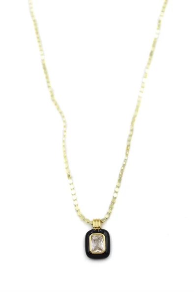 LitaeTrend Ezme Zincir Kolye - 60 cm - Altın - Resim 2