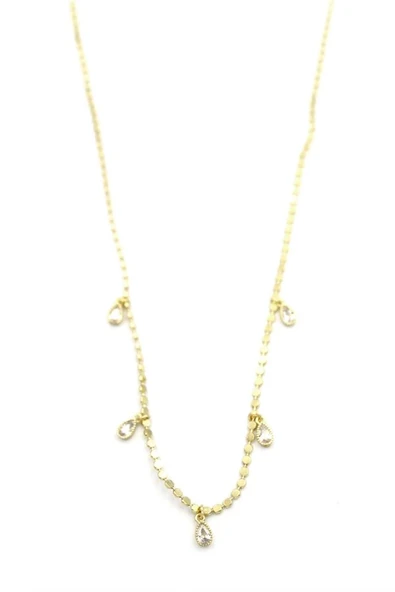 LitaeTrend Ezme Zincir Charm Kolye - Altın ürün görseli 1