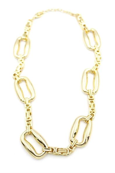 LitaeTrend Metal Şekilli Kolye - Altın ürün görseli 1