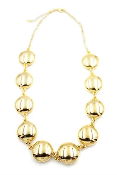 LitaeTrend Metal Şekilli Kolye - Altın - Resim 2