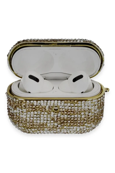 TNR Airpods Pro 2 (2.nesil) Klor Taşlı Kılıf - Desen 6 - 1