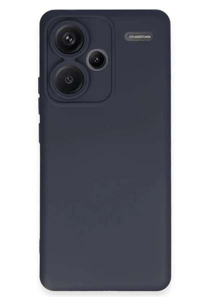 TNR Xiaomi Redmi Note 13 Pro Plus Kılıf Nano içi Kadife Silikon - Lacivert