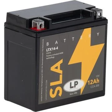 LP LTX14-4 SLA (YTX14-SLA) HAZIR AKÜ 12V 12A CCA 200/L:150 /W:87 /H:146 - 6