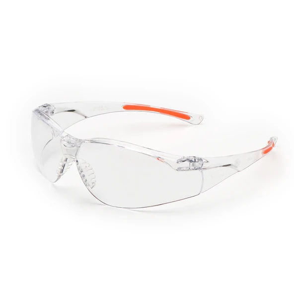 513 Clear 2 Çizilme Dirençli Şeffaf Laboratuvar İş Gözlüğü ürün görseli 1