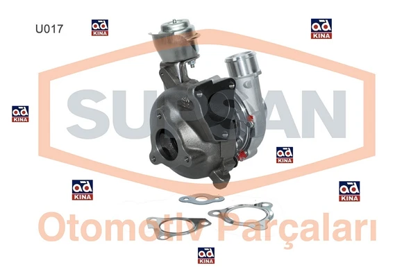 TURBO KOMPLE ACCENT ERA GETZ MATRIX İ30 İ20 1.5 CRDİ VGT 102/110 BG (D4FA) 282002A400 282012A120 ürün görseli