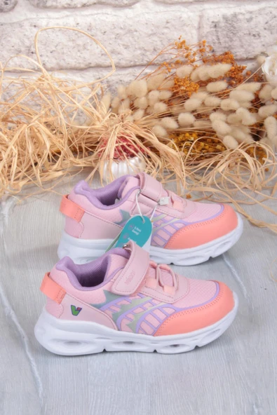 Vicco 346.P25K.263 Most Pudra Işıklı Kız Çocuk Ayakkabı - Resim 2