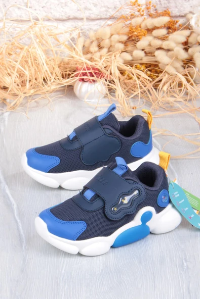 Vicco 346.P24K.335 Gum Lacivert Işıklı Erkek Çocuk Ayakkabı - Resim 3