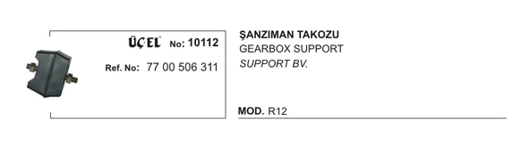 ŞANZUMAN TAKOZU 10112 R12 7700506311 7700506311 ürün görseli