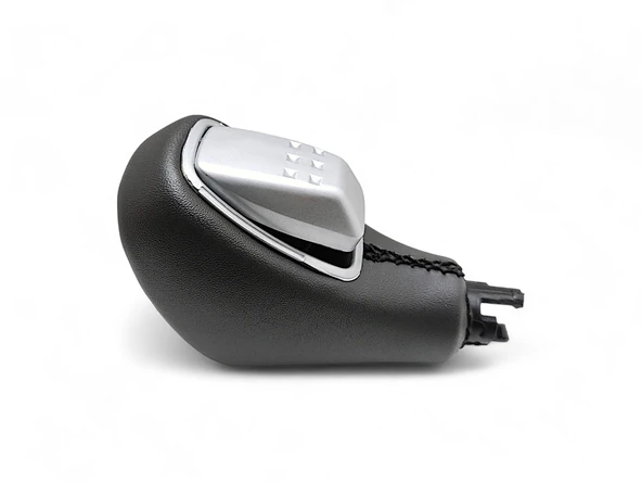 Otomatik Vites Topuzu - Renault Megane 3 Fluence Siyah Deri 328655011R - Resim 3