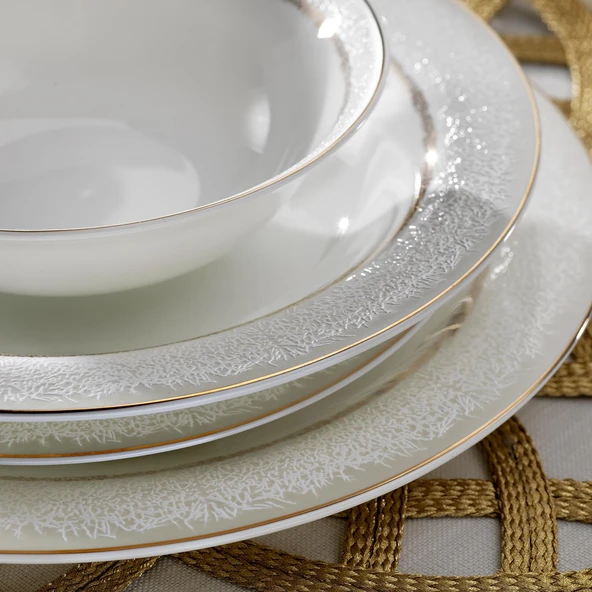Schafer Silver Yemek Takımı 56 Parça-Altın 02 - 3