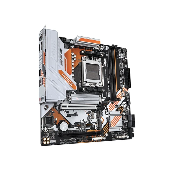 GIGABYTE B850M FORCE AMD B850 AM5 Soket DDR5 9600MT/s mATX Anakart - Resim 4