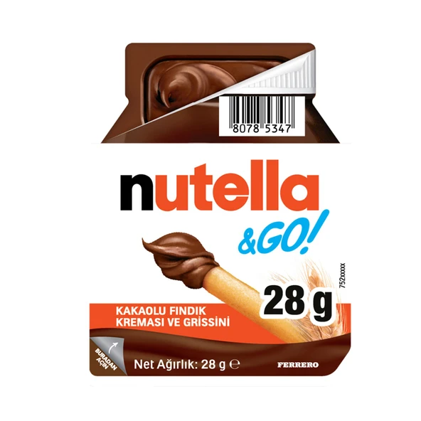 Nutella Go 28 g x 12 Adet  Pratik Atıştırmalık - Resim 2