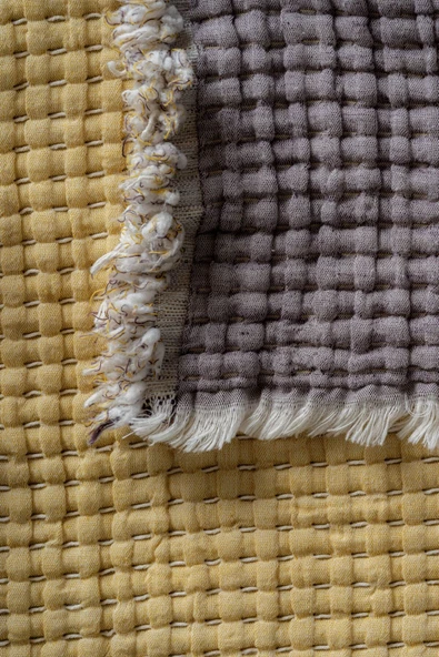 Rayme Textile Müslin 7 Katlı Lira Serisi Yorgan Çift Kişilik 240x260cm (Çift Taraflı) - Resim 4