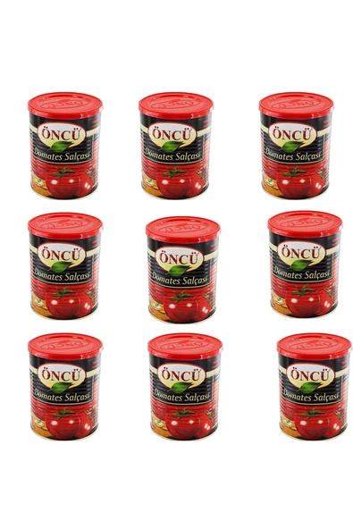 Domates Salçası 830 G 9 Adet