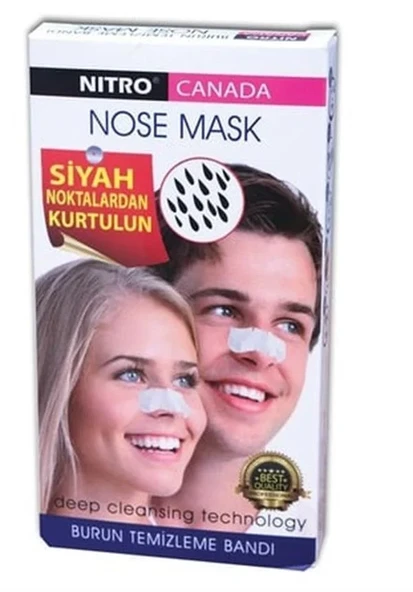 Nitro Canada Siyah Nokta Burun Temizleme Bandı 5 Adet ürün görseli