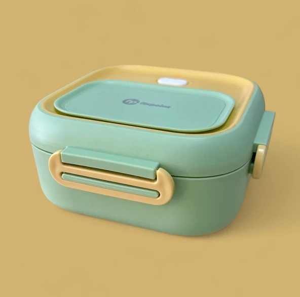 Fixpoint Paslanmaz Çelik Yemek Saklama ve Taşıma Kabı Yeşil  750 ml P-1407 ürün görseli