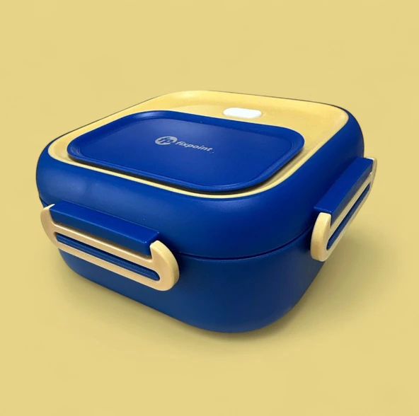 Fixpoint Paslanmaz Çelik Yemek Saklama ve Taşıma Kabı Lacivert 750 ml P-1407