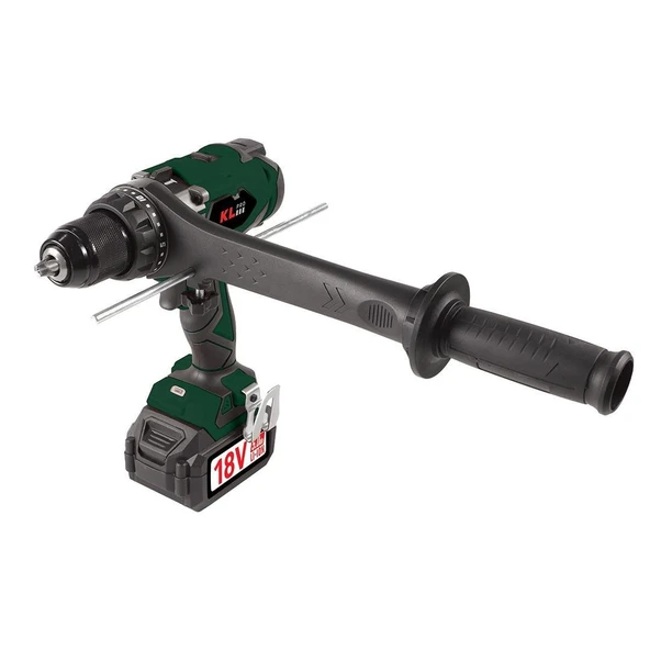 KLPRO  KLDM18BHX-50 18V 5.0 AH 150 NM ŞARJLI DARBELİ VİDALAMA/MATKAP KÖMÜRSÜZ KLDM18BHX-50 ürün görseli