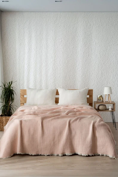 Rayme Textile Premium Müslin Yorgan 240x260 cm 100% Pamuk, Türkiye Üretimi, Hafif ve Nefes Alabilen ürün görseli
